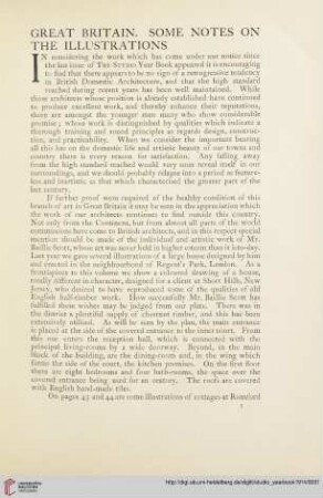 Great Britain : some notes on the illustrations