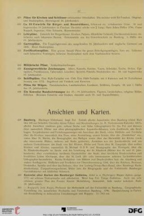 Ansichten und Karten (Nr. 439-626)