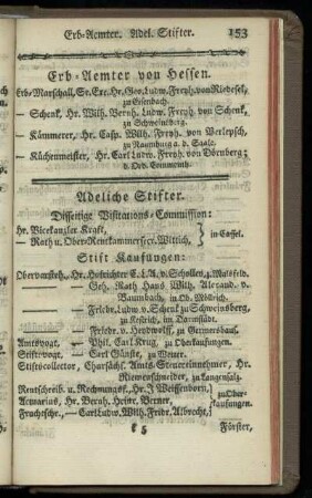 Erb-Aemter von Hessen