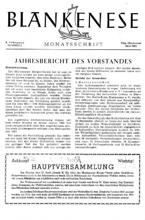 Nummer 5 : Mai 1953