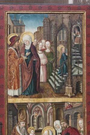 Marienaltar — Tempelgang Mariae