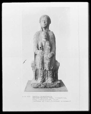 Thronende Madonna