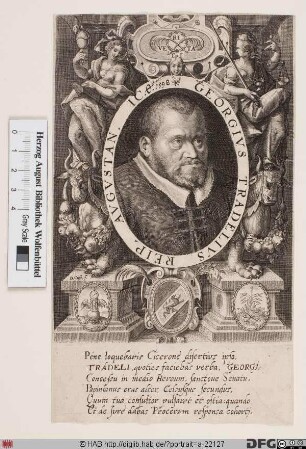 Bildnis Georg Tradel(ius)