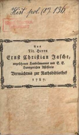 Poliologia, Das ist: Beschreibung Aller berühmten Städte in der gantzen Welt : In zweyen Theilen ; Davon der Erste Theil begreifft Die Beschreibung aller vornehmsten Städte, Schlösser, und Vestungen Europae ; ... Der Andere Theil hält in sich Die Beschreibung der berühmtesten Städte, See-Häven, und Vestungen der übrigen dreyen Theilen der Welt, als da sind: Asia, Africa, und America