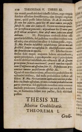 120-137, Thesis XII