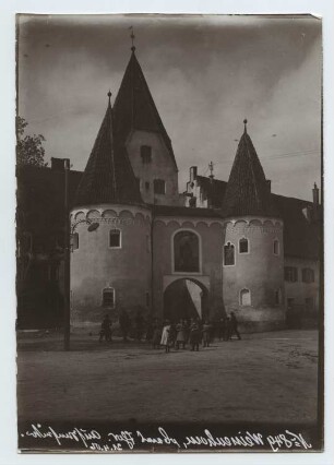 Oberes Stadttor, Weißenhorn: Außenansicht