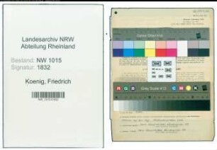 Entnazifizierung Friedrich Koenig , geb. 20.08.1908 (Brandrat)