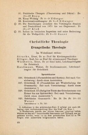 68-72, Christliche Theologie
