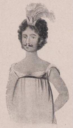 Porträt von Marie Madeleine Lefort