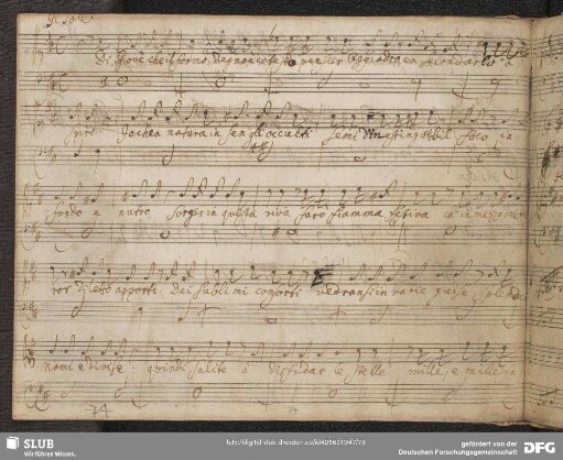 Recitativo: Di Giove che il formò degno è cotesto