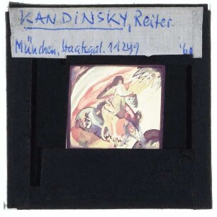 Kandinsky, Improvisation 12 (Der Reiter)