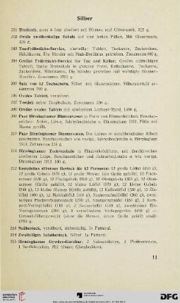 Silber (Nr. 201-220)