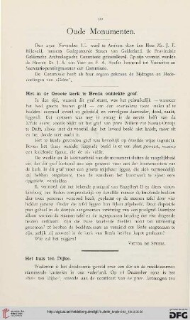 4: Het in de Groote kerk te Breda ontdekte graf