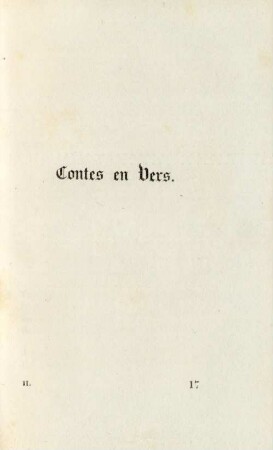 Contes en vers