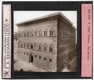Florenz: Palazzo Strozzi (Reihe AK XIII, Seestrern-Nr. 1965)