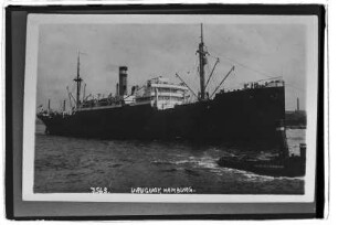 Uruguay (1921), HSDG.- Hamburg-Südamerikanische Dampfschifffahrts-Gesellschaft (Eggert & Amsinck), Hamburg