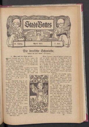 April 1921. 7. Heft