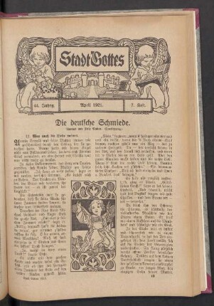 April 1921. 7. Heft