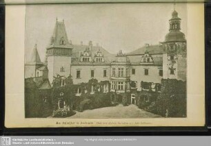 Der Schloßhof in Friedland