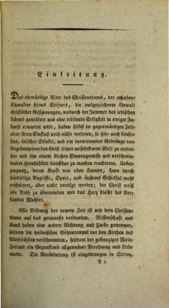 Philosophie des Christenthums, 1