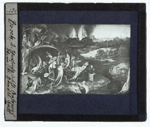 unbekannt (nach Hieronymus Bosch), Versuchung des Hl. Antonius (Wien KhM 958)