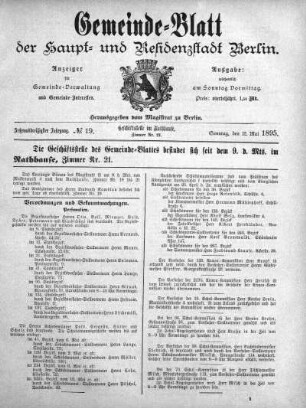 1895,19: No. 19, 12. Mai 1895