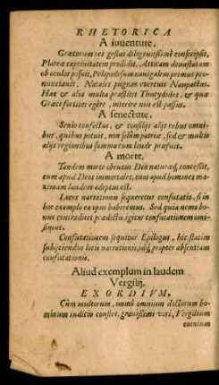 Aliud exemplum in laudem Vergilii.