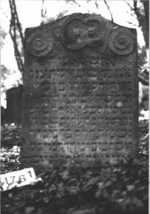 Grabstein 1761