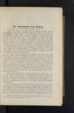Die Organisation von Eritrea.