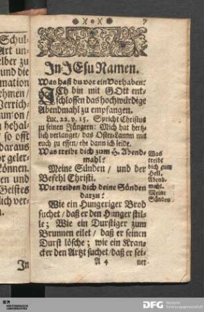 Beicht-Unterricht.