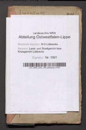 Erblasser: Pötting, Carl Dietrich: