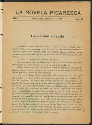 1919002100: La recién casada