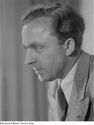 Porträt des Kapellmeisters Dr. Karl Schubert
