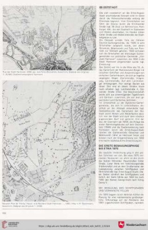 Die erste Bebauungsphase bis etwa 1875