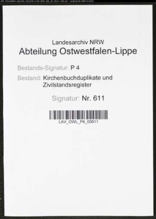 Kirchenbuchduplikate der katholischen Gemeinde (G 1779-1805). (Gemeinde: Bremen, katholische Gemeinde )