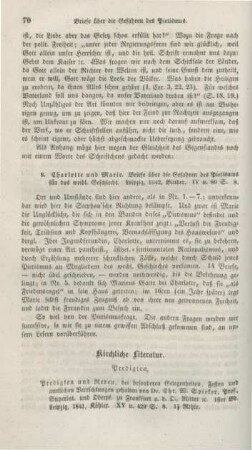 70-75 Kirchliche Literatur