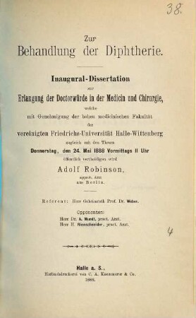 Über die diätetische und mechanische Behandlung des Gastro-Intestinalkatarrhs der Säuglinge : Inaug.-Diss.