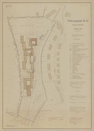 Bebauungsplan Nr. 40 Radschläfe, Stadtkreis Siegen, Gemarkung Siegen, Flur