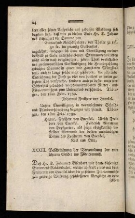 24-34, XXXIII - XLIV