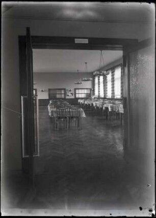 Fotografie: Speisesaal der Ingenieurschule Hennigsdorf