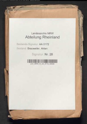 Brauweiler, Herrschaft: Brauweiler Wald, Reichskammergerichtsprozess mit Stephan von Stommel.