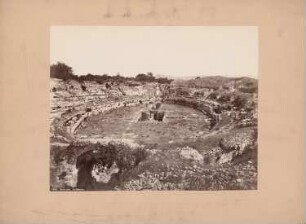 Amphitheater, Syrakus: Ansicht