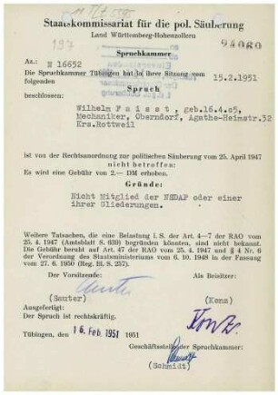 Faisst, Wilhelm