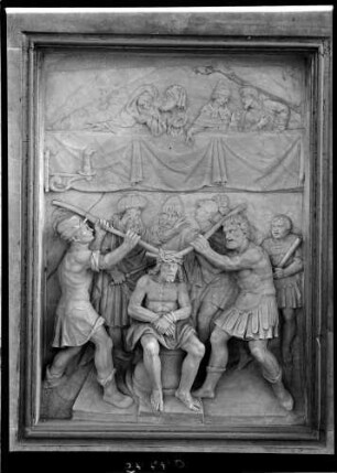 Schöntal Kloster Schöntal Abteikirche Sankt Joseph Passionsaltar von Michael Kern (um 1644) Dornenkrönung