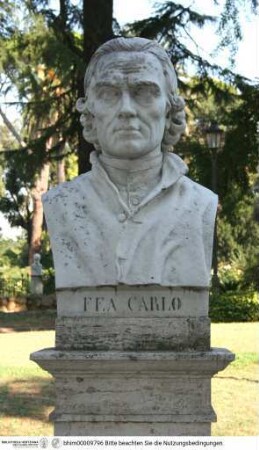 Büste des Carlo Fea