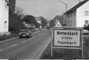 Eingemeindung der Gemeinde Wettersbach mit Wirkung vom 1. Januar 1975