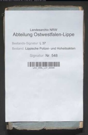 Unterstützung der von Überschwemmungen betroffenen Bauerschaften in der Vogtei Detmold