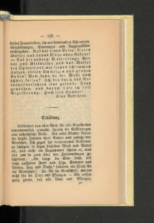 Erkältung.