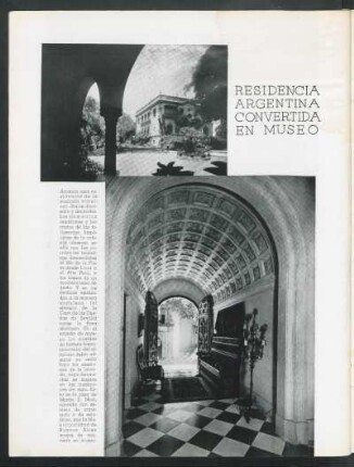 Residencia argentina convertida en museo