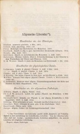 Handbuch der allgemeinen Pathologie